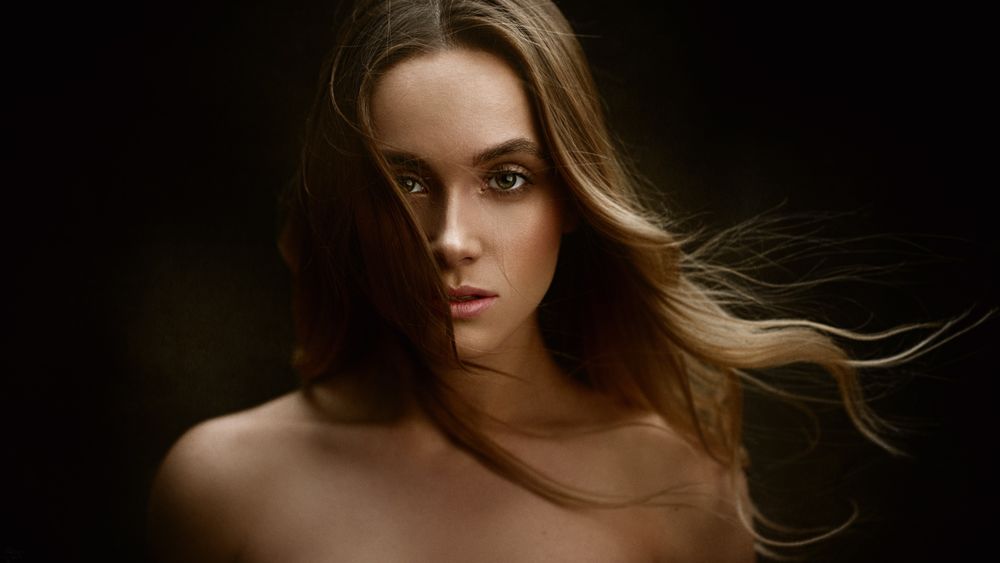 Обои для рабочего стола Модель Kseniya Klimenko, фотограф Georgy Chernyadyev