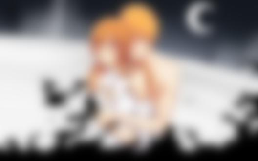 Обои для рабочего стола Kurosaki Ichigo / Куросаки Ичиго и Orihime Inoue Орихиме / Иноуэ в Уэко Мундо аниме Bleach / Блич