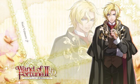Обои на рабочий стол Noel Valmore из игры Wand of Fortune / Жезл Фортуны, art Kagerou Usuba
