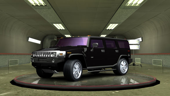 Обои на рабочий стол Hummer H2 - внедорожник американской компании General Motors
