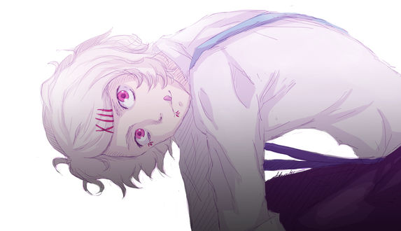 Обои на рабочий стол Juuzou Suzuya / Джузо Сузуя из аниме Tokyo Ghoul / Токийский монстр, by YokoYokoNashi