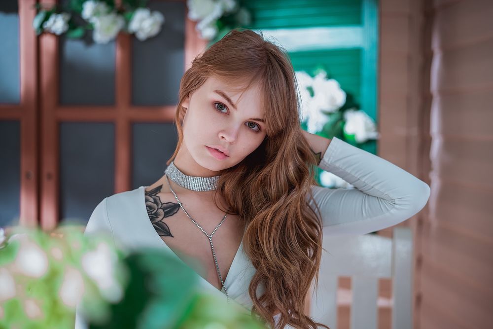 Обои для рабочего стола Модель Анастасия Щеглова. Фотограф Daria Klepikova
