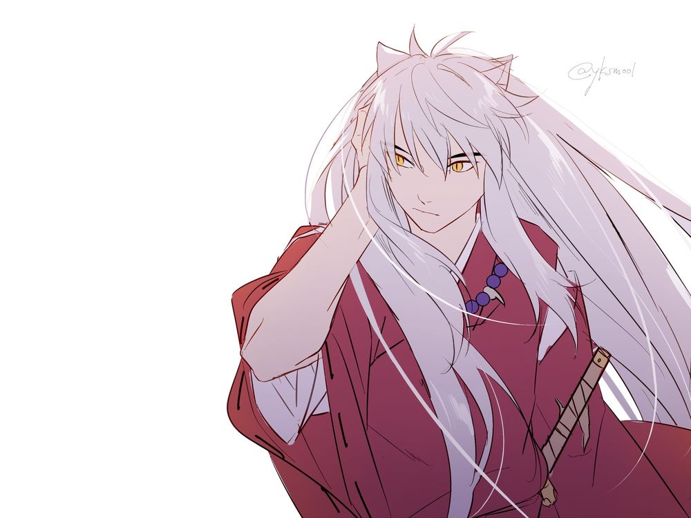 Обои для рабочего стола Демон Inuyasha из аниме Инуяша / InuYasha