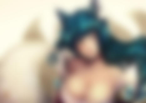 Обои для рабочего стола Ahri / Ари из игры League of Legends / Лига Легенд, by KatrineP