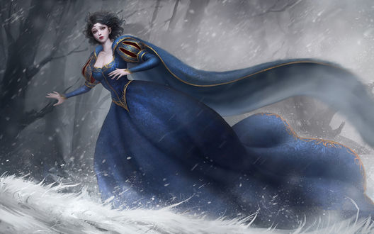 Обои на рабочий стол Snow White / Белоснежка из сказки Snow White and the Seven Dwarfs / Белоснежка и семь гномов, by ChubyMi
