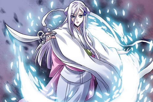 Обои на рабочий стол Sode no Shirayuki / Содэ-но Сираюки из аниме Bleach / Блич