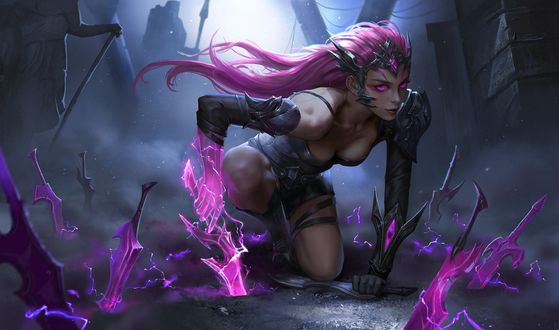 Обои на рабочий стол Девушка-Assassin / Убийца, by guanjie Wang