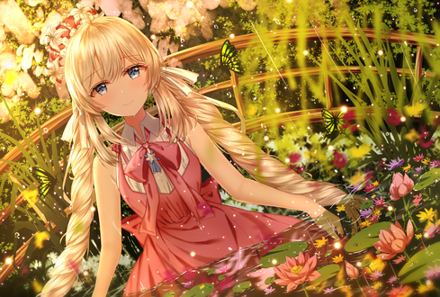 Обои на рабочий стол Marie Antoinette / Мария Антуанетта персонаж из онлайн RPG игры Fate / Grand Order / Судьба / Великий Приказ
