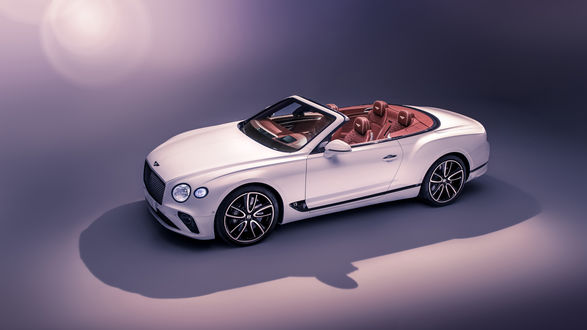 Обои на рабочий стол Bentley Continental GT Convertible 2019 / Кабриолет Бенили Континенталь ГТ 3 поколения