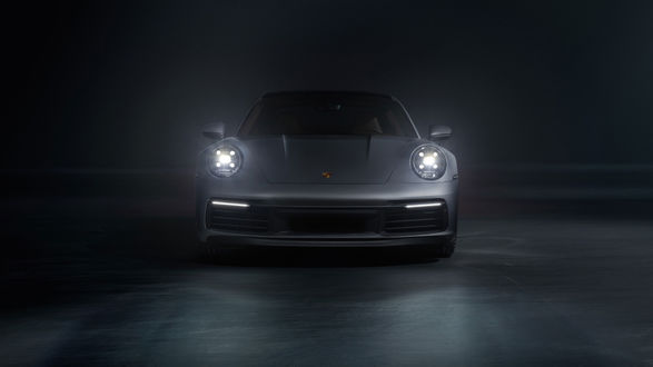 Обои на рабочий стол Новый Porsche 911 Carrera S (992) 2018 года