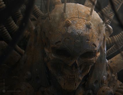 Обои на рабочий стол Инопланетный воин Dormant, by Furio Tedeschi