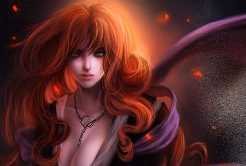 Обои на рабочий стол Rangiku Matsumoto / Рангику Мацумото аниме Bleach / Блич