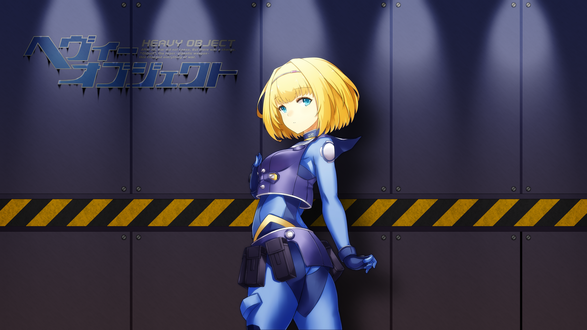 Обои на рабочий стол Milinda Brantini / Милинда Брантини из аниме Heavy Object / Тяжелый объект, by Shugo19