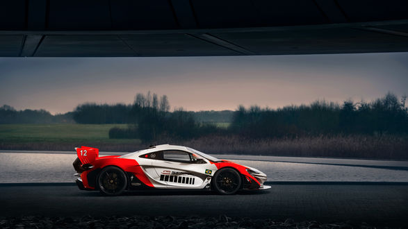 Обои на рабочий стол Авто марки McLaren P1 GTR by McLaren Special Operations (MSO)