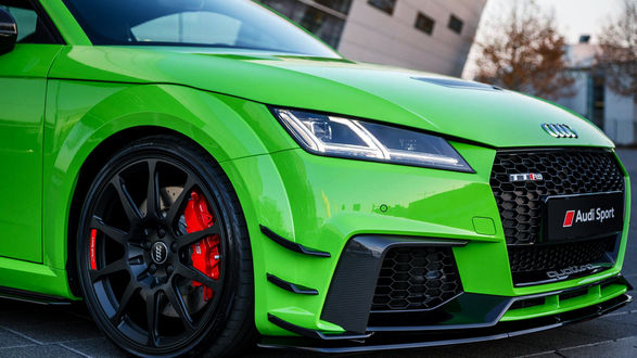 Обои на рабочий стол Audi TT RS CoupГ© Performance Parts (8S), 2017 года