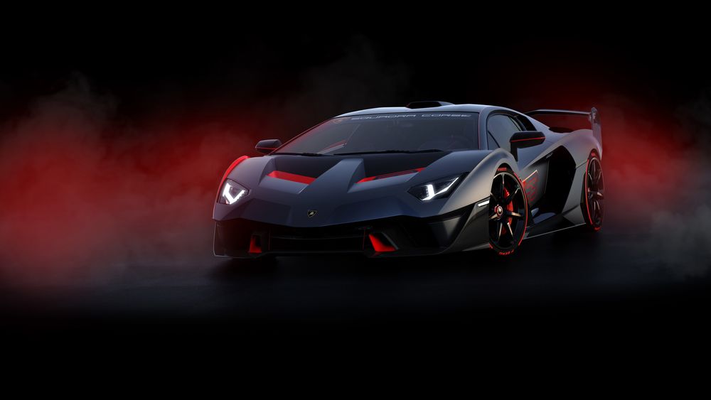 Обои для рабочего стола Единственный экземпляр Lamborghini SC 18 Alston