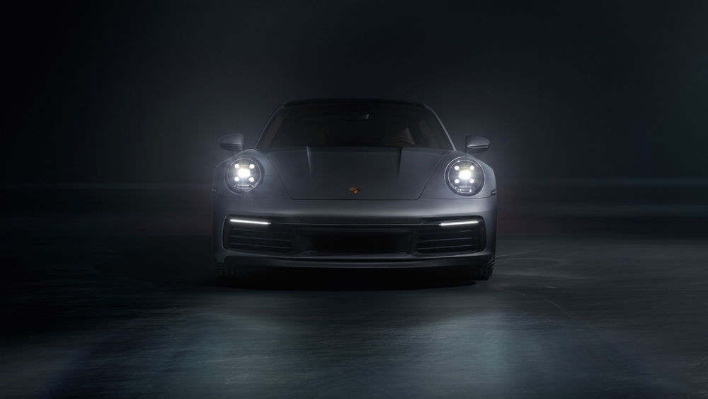 Обои для рабочего стола Новый Porsche 911 Carrera S (992) 2018 года