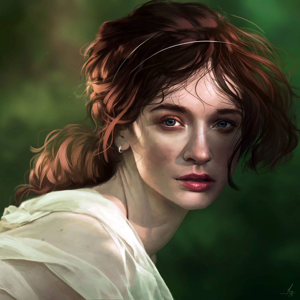 Обои для рабочего стола Актриса Olivia ODriscoll / Оливия ОДрисколл, by akramness