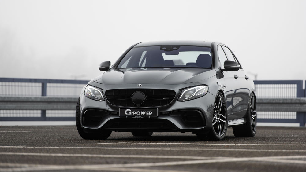 Обои для рабочего стола Авто марки G-POWER Mercedes-AMG E 63 S 4MATIC+ (W213), 2018 года