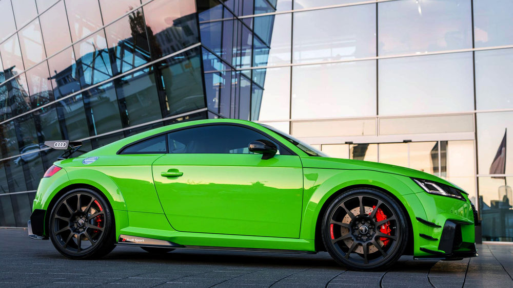 Обои для рабочего стола Audi TT RS CoupГ© Performance Parts (8S), 2017 года