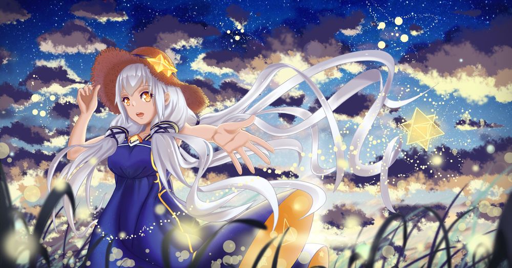 Обои для рабочего стола Vocaloid Xing Chen / Вокалоид Ксинг Чен (Stardust)