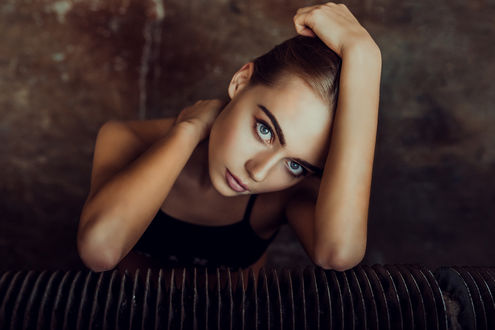Обои на рабочий стол Модель Kamila GongaЕ‚a, фотограф Krzysztof Budych