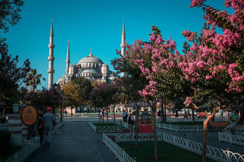 Обои на рабочий стол Люди на улице, Istanbul / Cтамбул, Турция, by Daria Klepikova