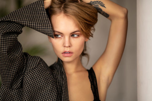 Обои на рабочий стол Модель Anastasia Scheglova / Анастасия Щеглова, by Chris Bos