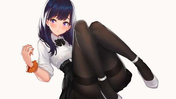Обои на рабочий стол Rikka Takarada / Рикка Такарада из аниме SSSS. Gridman / Гридмен, by sanoboss