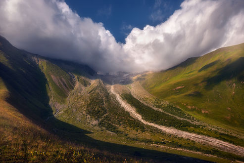 Лето в горах фото