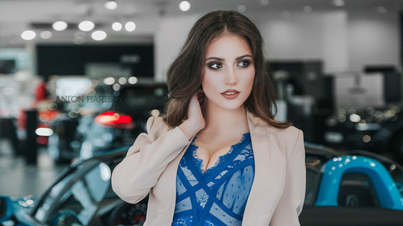 Обои на рабочий стол Модель Мария / Maria, фотограф Антон Харисов