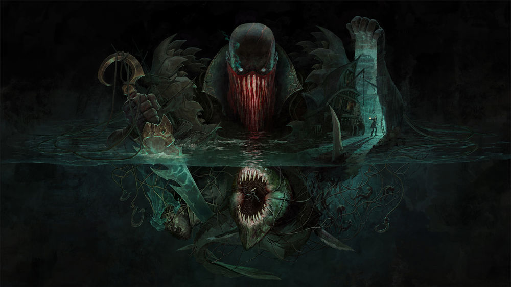 Обои для рабочего стола Pyke: The Bloodharbor Ripper / Пайк: Потрошитель из Кровавой гавани из игры League of Legends / Лига Легенд, by Jason Chan