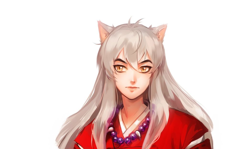 Обои для рабочего стола Полудемон Inuyasha из аниме Инуяша / InuYasha