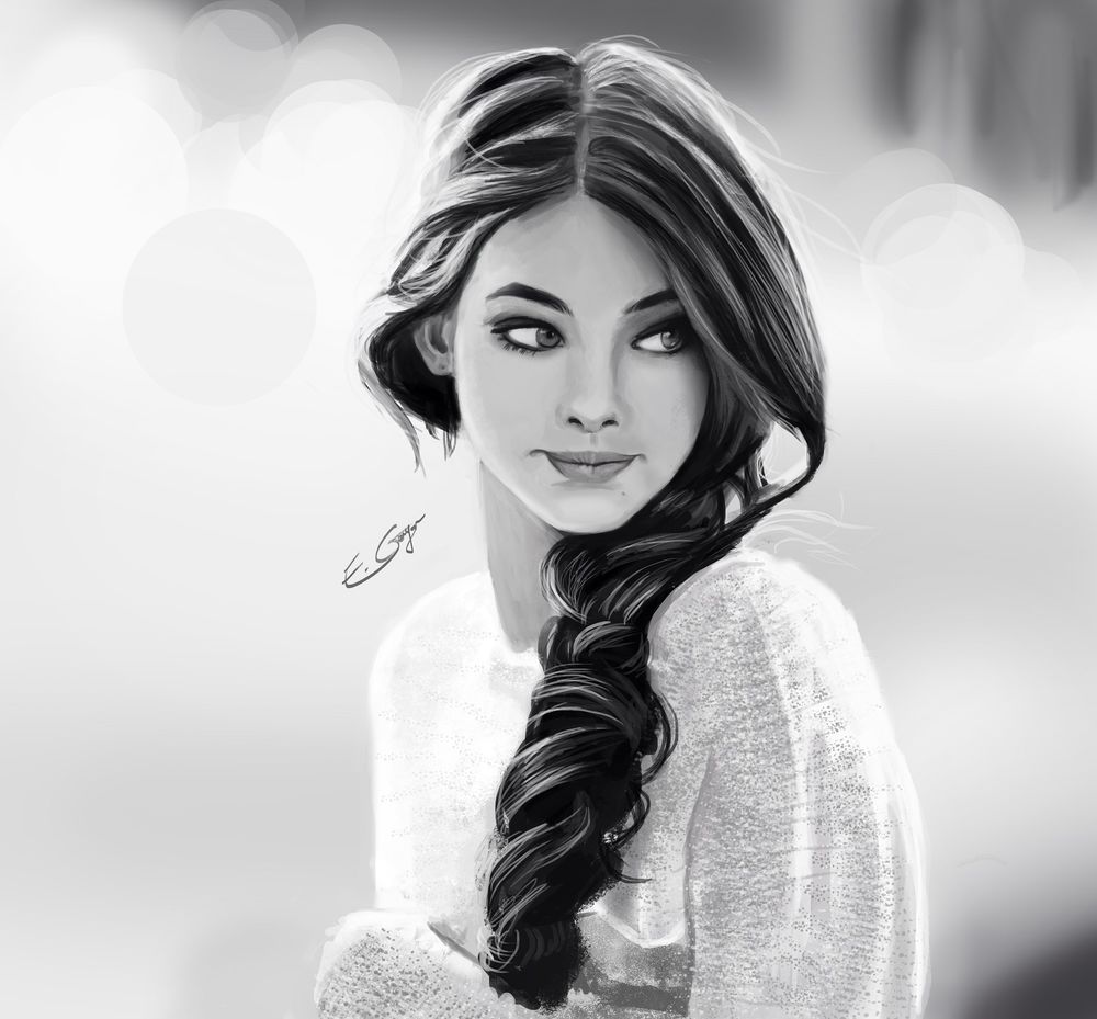 Обои для рабочего стола Портрет Egwene alVera, by emmgoyer7