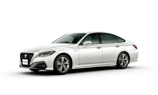 Обои на рабочий стол Великолепный японский автомобиль Toyota Crown