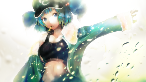 Обои на рабочий стол Nitori Kawashiro / Нитори Каваcиро из манги Touhou Ibara Kasen: Wild and Horned Hermit / Тохо Ибаракасэн: Дикий и рогатый отшельник, by JustRukia