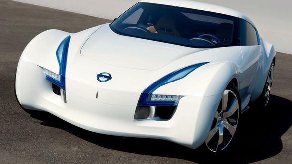 Обои на рабочий стол Концепт электромобиля Nissan esflow