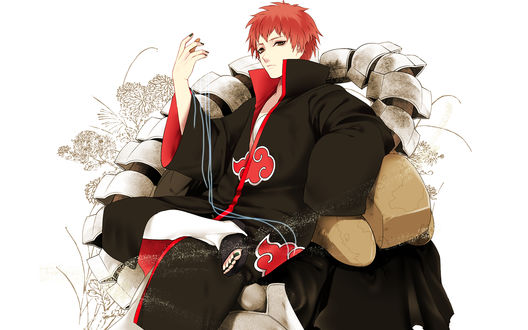 Обои на рабочий стол Sasori / Сасори из аниме Наруто / Naruto