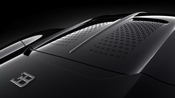 Обои на рабочий стол Французский производитель авто марки Bugatti выпустил единственную модель La Voiture Noire, 2019 года