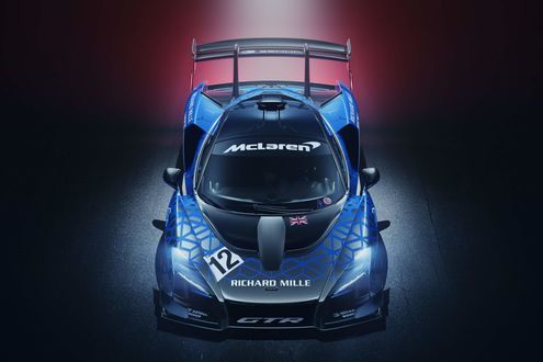 Обои на рабочий стол Британская компания McLaren Automotive Limited представила новый кузов Mclaren Senna GTR, 2019 года