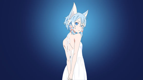 Обои на рабочий стол Shino Asada / Сино Асада из аниме Sword Art Online II / Мастера Меча Онлайн II, by AssassinWarrior