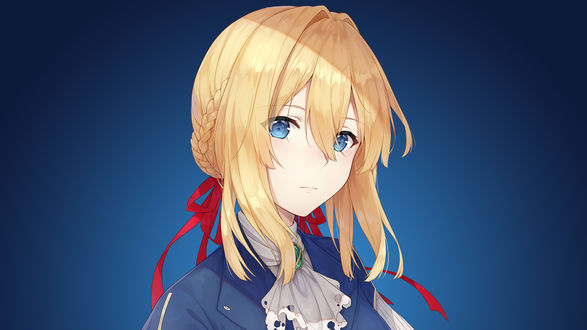 Обои на рабочий стол Violet Evergarden / Вайолет Эвергарден от одноименного аниме, by AssassinWarrior