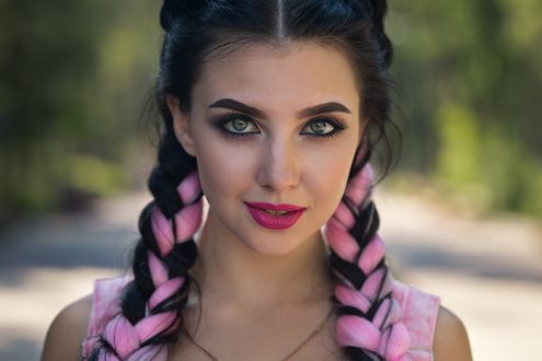 Обои на рабочий стол Модель Кристина Романова, фотограф Dmitry Shulgin