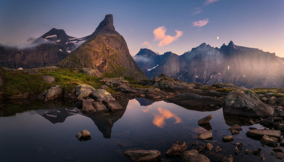 Обои на рабочий стол Romsdalen, Norway / Ромсдален, Норвегия, by Ole Henrik Skjelstad