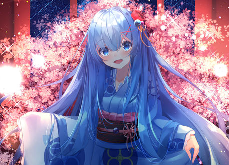 Обои на рабочий стол Rem / Рем из аниме Re: Zero kara Hajimeru Isekai Seikatsu / Re: Жизнь в альтернативном мире с нуля