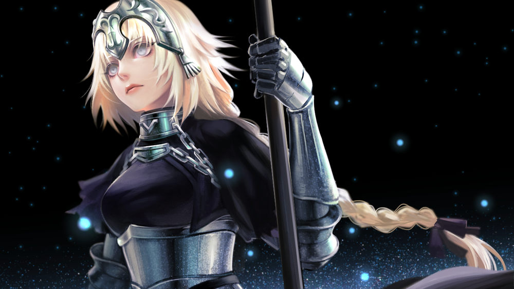 Обои для рабочего стола Ruler / Рулер из аниме Fate / Apocrypha / Судьба / Апокриф, by husky0405