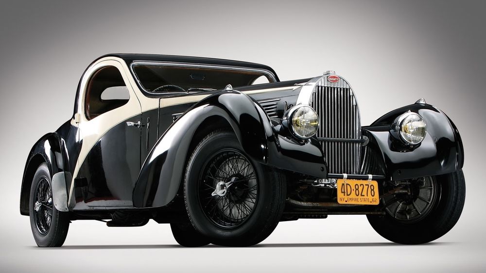 Обои для рабочего стола Bugatti Type 57SC Atalante 1936