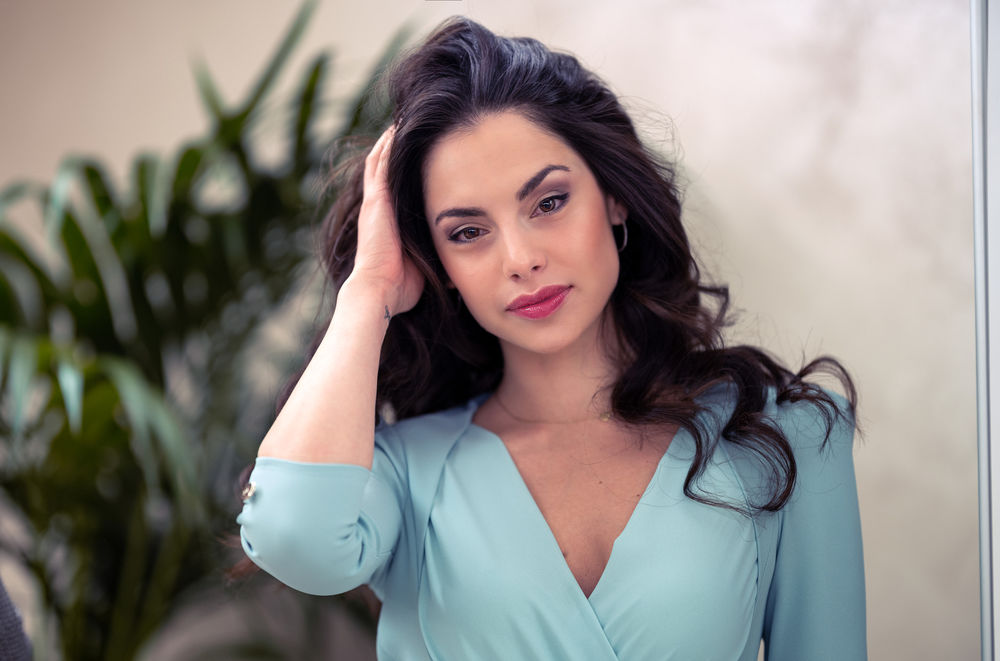 Обои для рабочего стола Модель Carlotta Maggiorana - Miss Italia 18 / мисс Италии, by Marco Squassina
