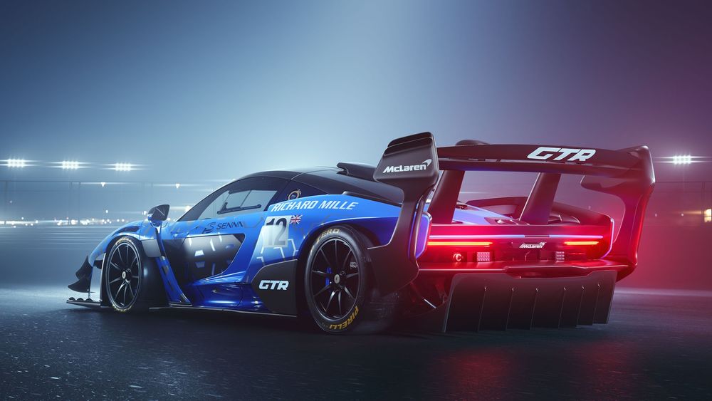 Обои для рабочего стола Британская компания McLaren Automotive Limited представила новый кузов Mclaren Senna GTR, 2019 года