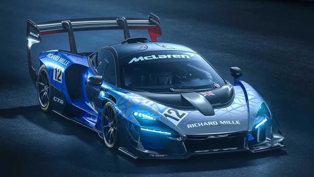 Обои для рабочего стола Британская компания McLaren Automotive Limited представила новый кузов Mclaren Senna GTR, 2019 года